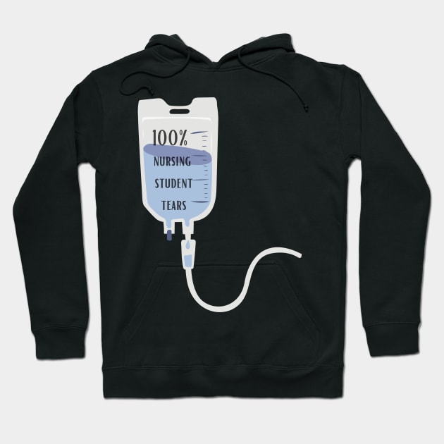 nursing student tears Hoodie by Clouth Clothing 